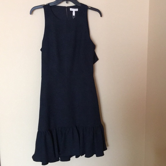 Rebecca Taylor Textured Ruffle Dress - Picture 3 of 6